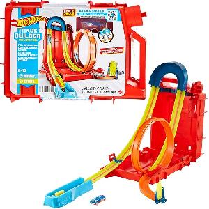 Bekijk leuke cadeautip : Hot Wheels Track Builder Unlimited Brandstoftank stuntpakket